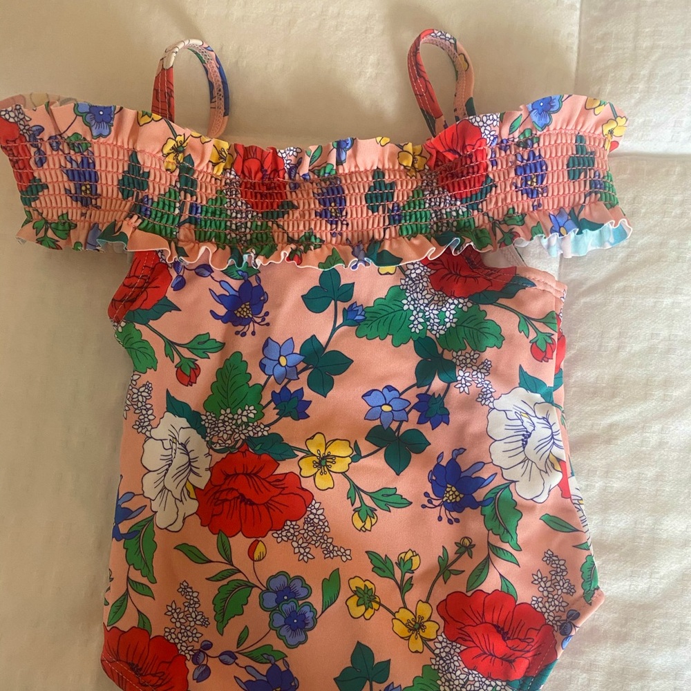 Janie & Jack Babygirl swimsuit 6-12mos